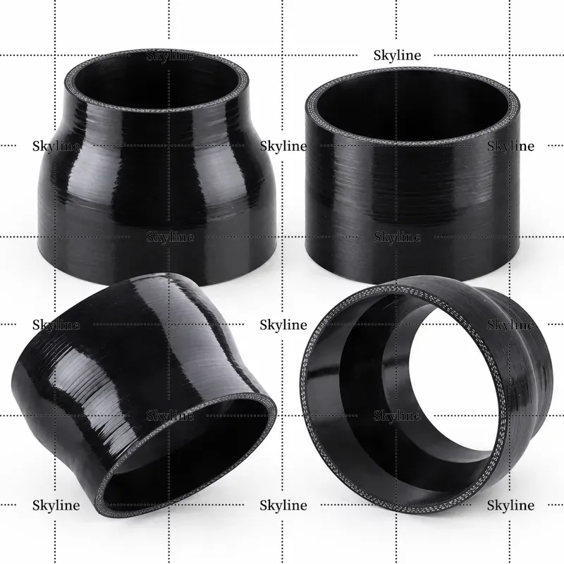 Turbo Silicone Coupler Hose Reducer 4 Ply - Raccord réducteur de tuyau droit en