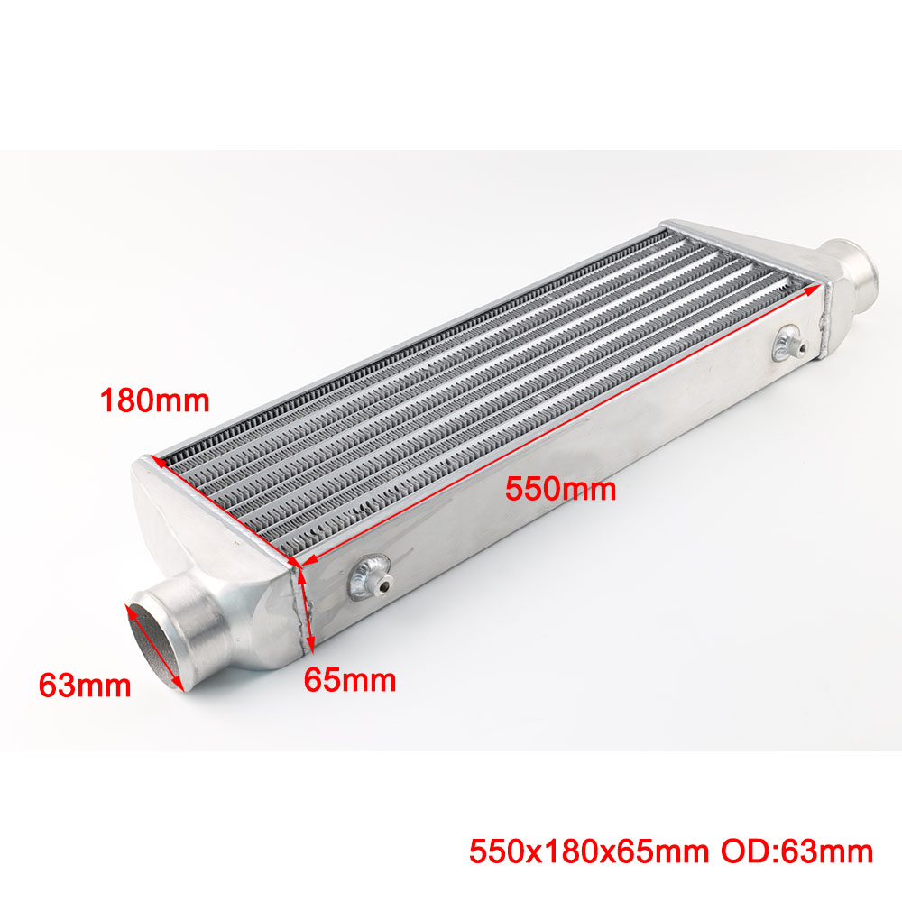 Front Mount Intercooler Universal Bar Plate - Refroidisseur intermédiaire à montage frontal, 550x180x65mm,