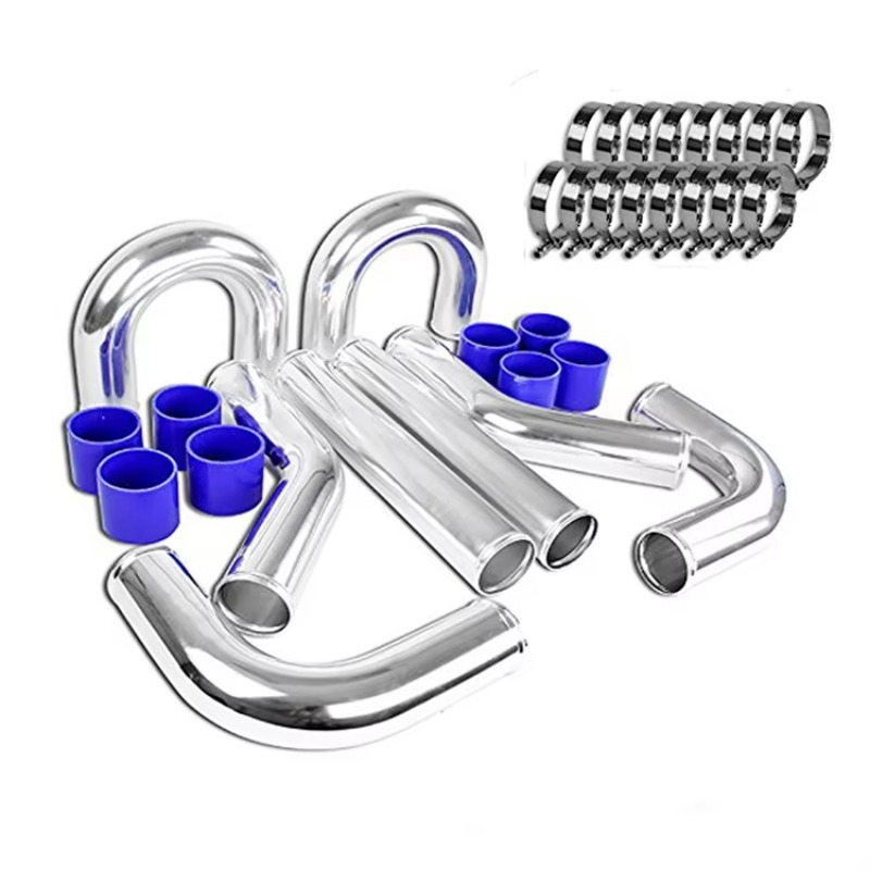 Intercooler Piping Kit Aluminum 2.5 Inch - Kit de tuyauterie d'intercooler en aluminium