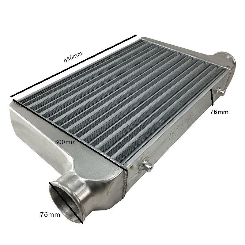 Front Mount Intercooler Universal Bar Plate - Intercooler turbo universel à montage frontal,