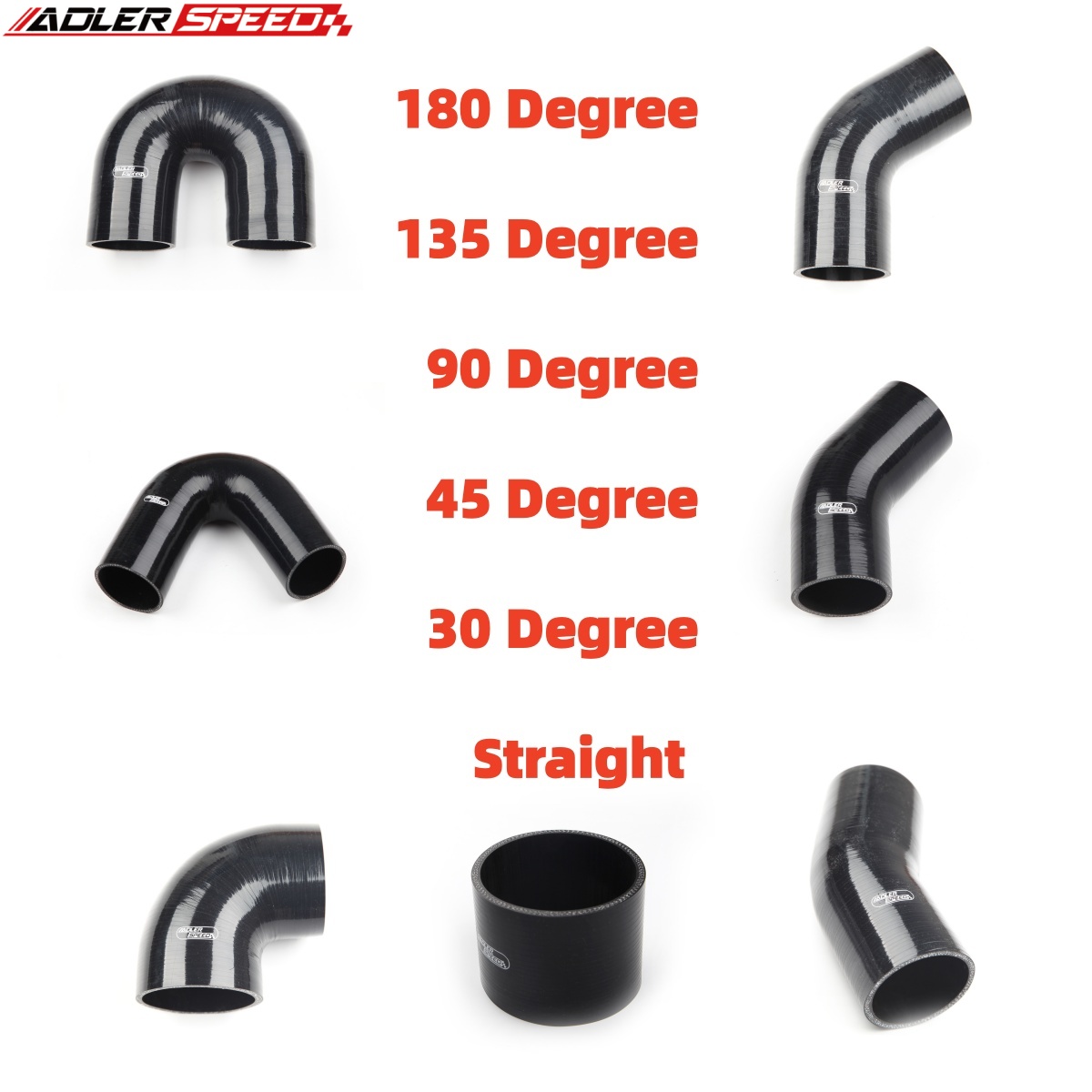 Turbo Silicone Coupler Hose Reducer 4 Ply - Réducteur de tuyau universel 4 plis