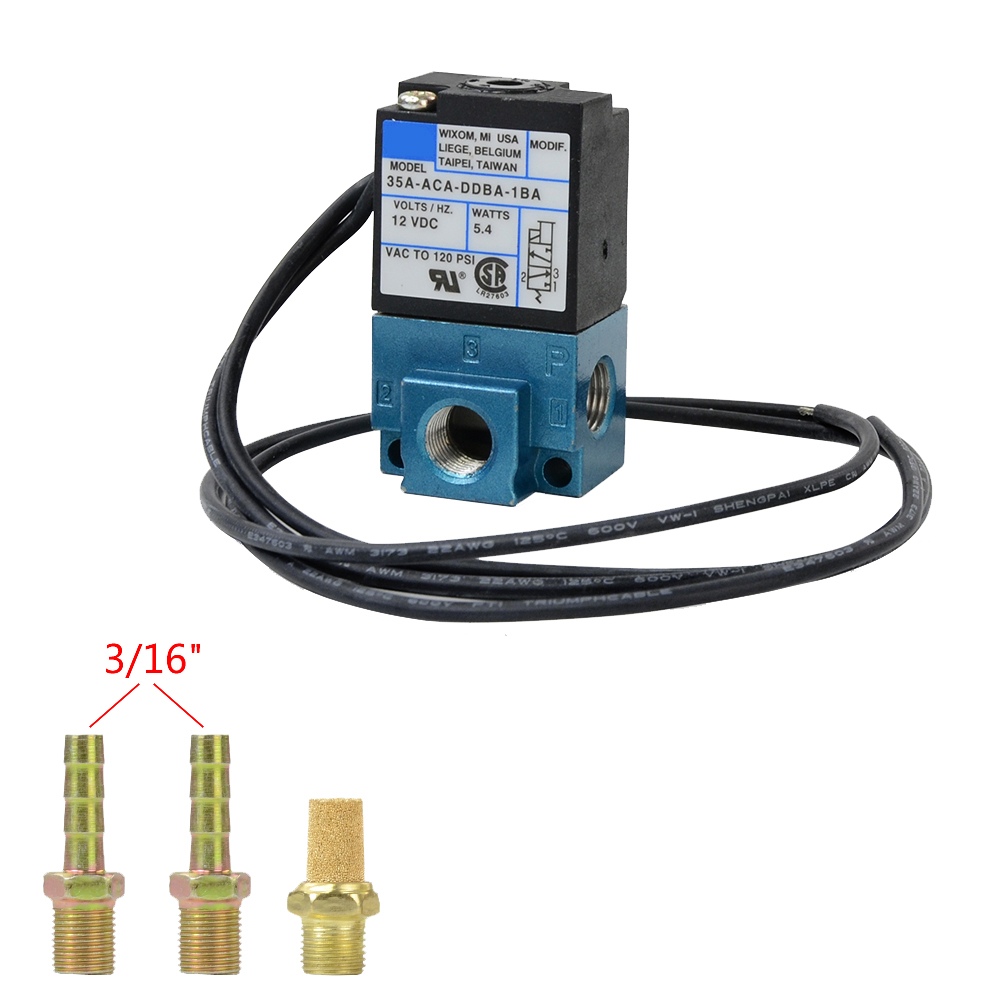 Electronic Boost Control Solenoid Valve 3 Port - Vanne solénoïde électronique de contrôle de