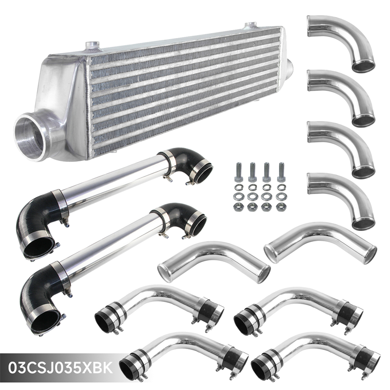 Front Mount Intercooler Universal Bar Plate - Intercooler universel à montage frontal barre