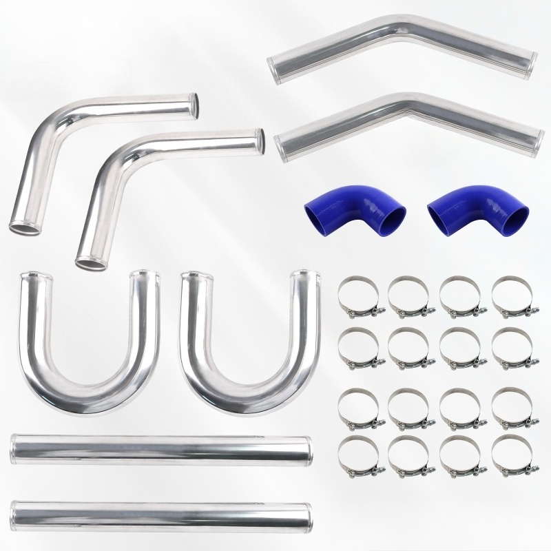 Kit de tuyaux de turbocompress - Intercooler Piping Kit Aluminum 2.5 Inch avis et prix