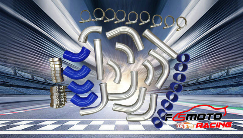Kit de tuyauterie pour interco - Intercooler Piping Kit Aluminum 2.5 Inch avis et prix