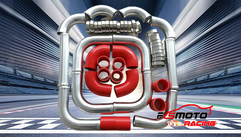 Kit de tuyauterie pour interco - Intercooler Piping Kit Aluminum 2.5 Inch avis et prix