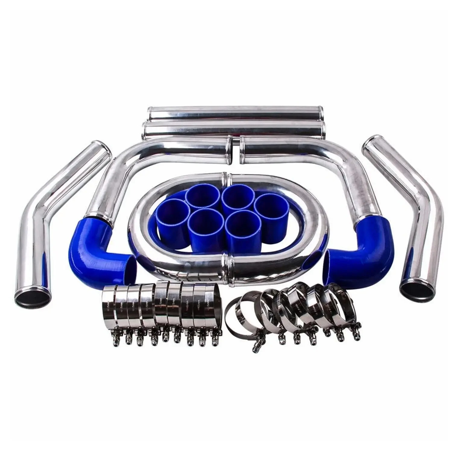Kit de tuyauterie universelle  - Intercooler Piping Kit Aluminum 2.5 Inch avis et prix