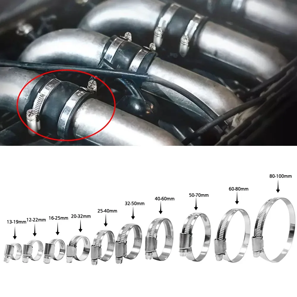 Kit de fixation universel en a - T-Bolt Hose Clamps Stainless Steel Turbo avis et prix