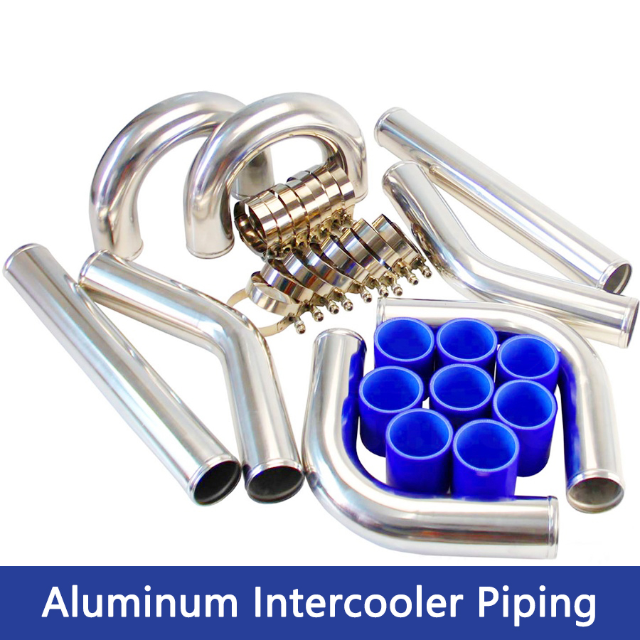 Kit de tuyauterie d'intercoole - Intercooler Piping Kit Aluminum 2.5 Inch avis et prix