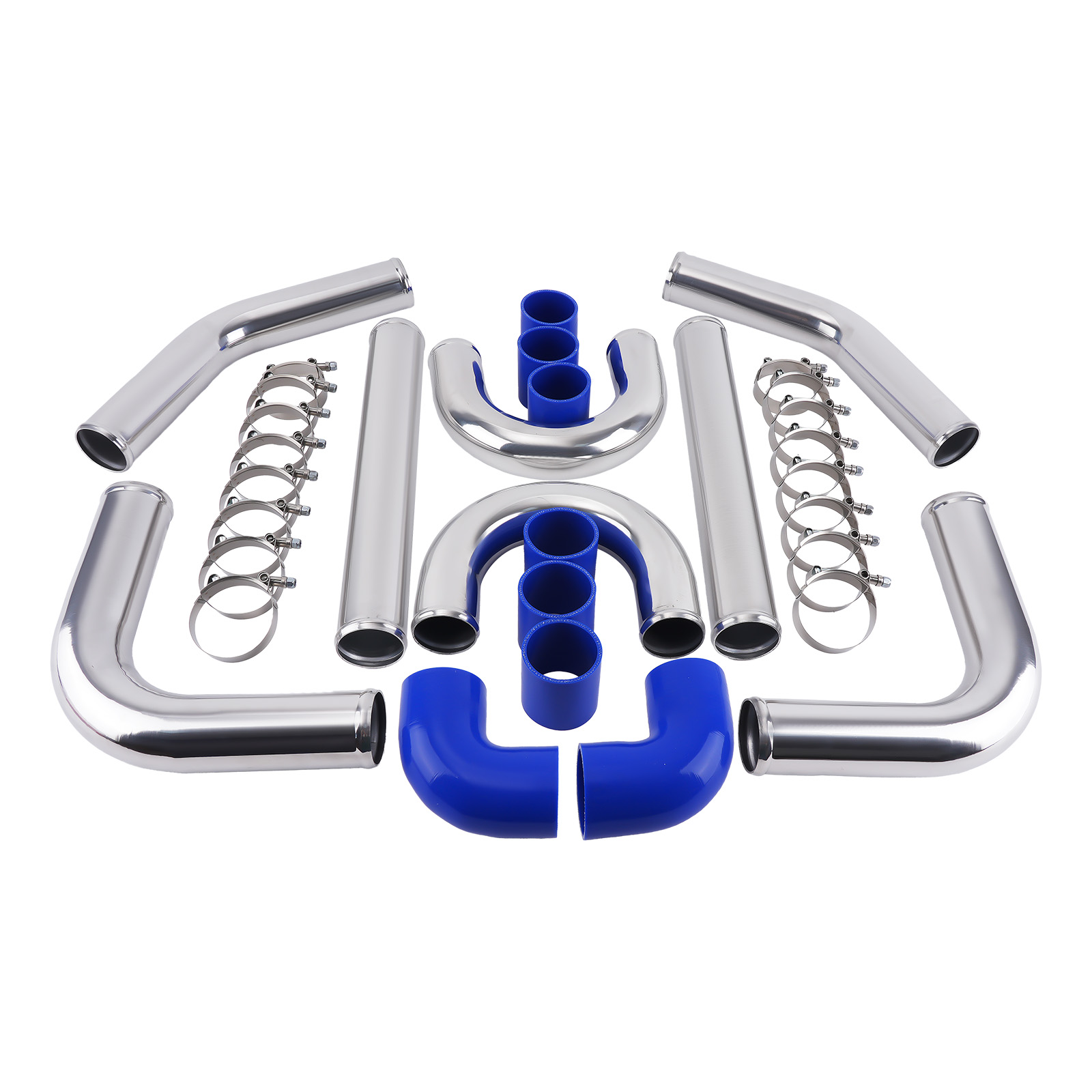 MaXpeedingrods 8 pièces 2,5 po - Intercooler Piping Kit Aluminum 2.5 Inch avis et prix