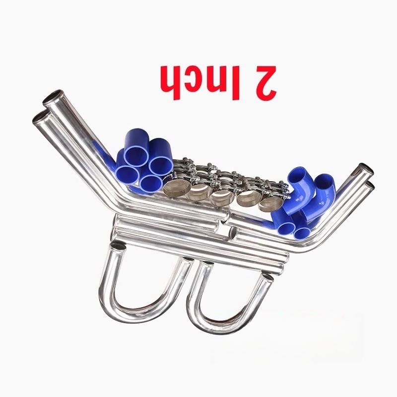 Kit de tuyauterie de refroidis - Intercooler Piping Kit Aluminum 2.5 Inch avis et prix