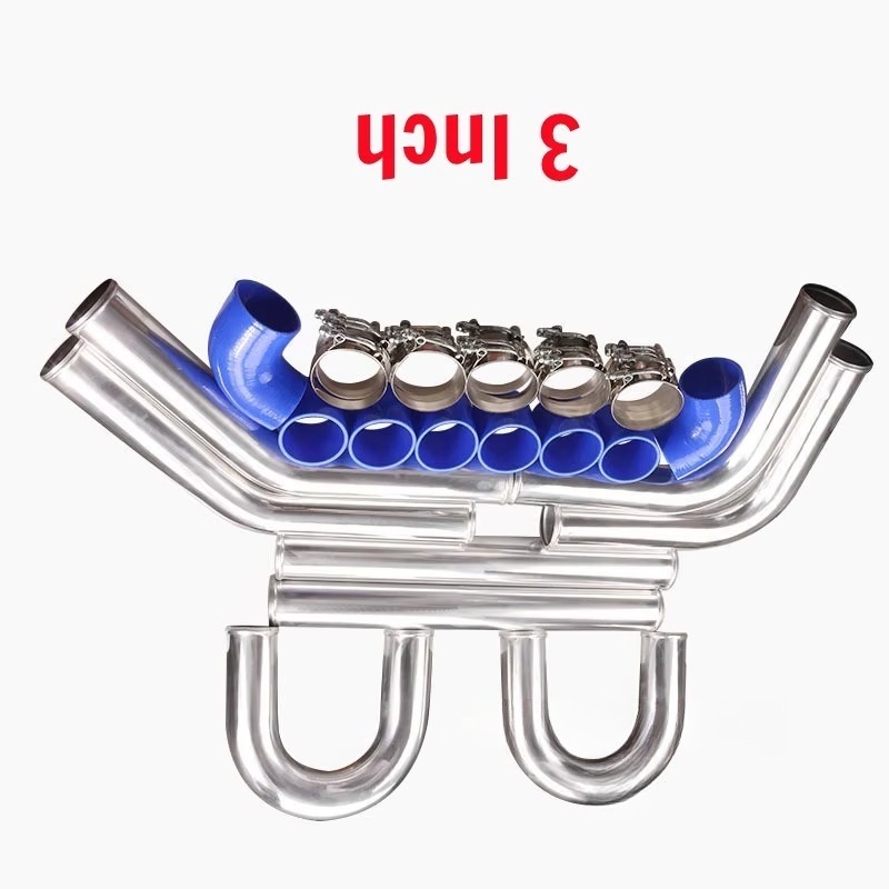 Kit de tuyauterie de refroidis - Intercooler Piping Kit Aluminum 2.5 Inch avis et prix