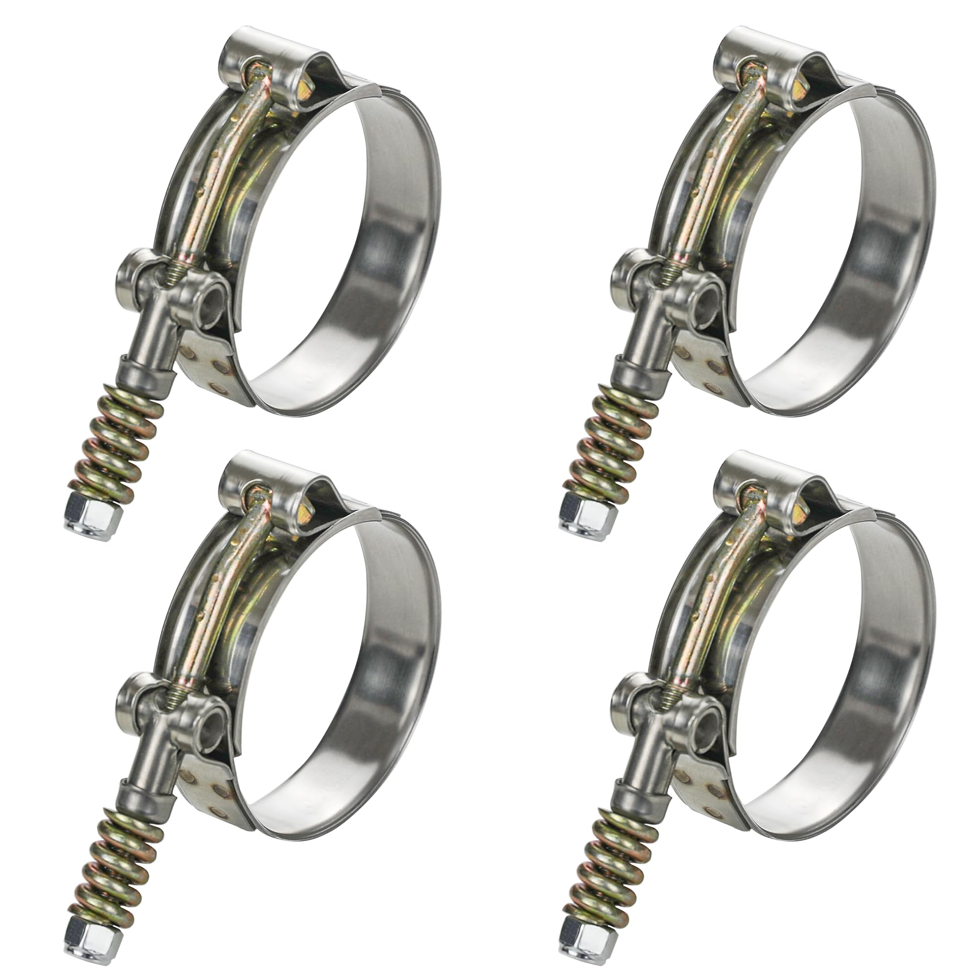 4 colliers de serrage en T pou - T-Bolt Hose Clamps Stainless Steel Turbo avis et prix