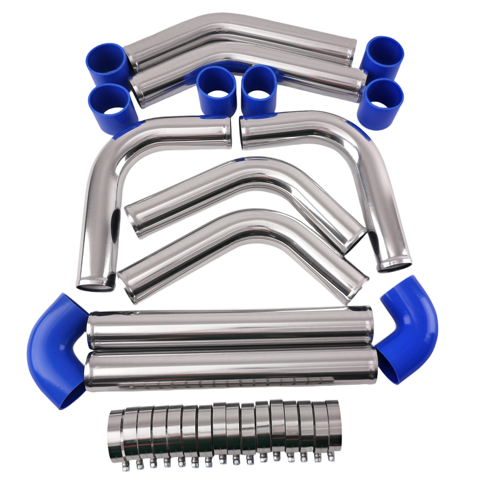 Kit de tuyauterie d'intercoole - Intercooler Piping Kit Aluminum 2.5 Inch avis et prix