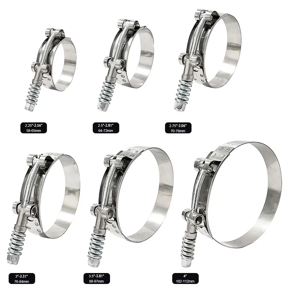Collier de serrage universel e - T-Bolt Hose Clamps Stainless Steel Turbo avis et prix