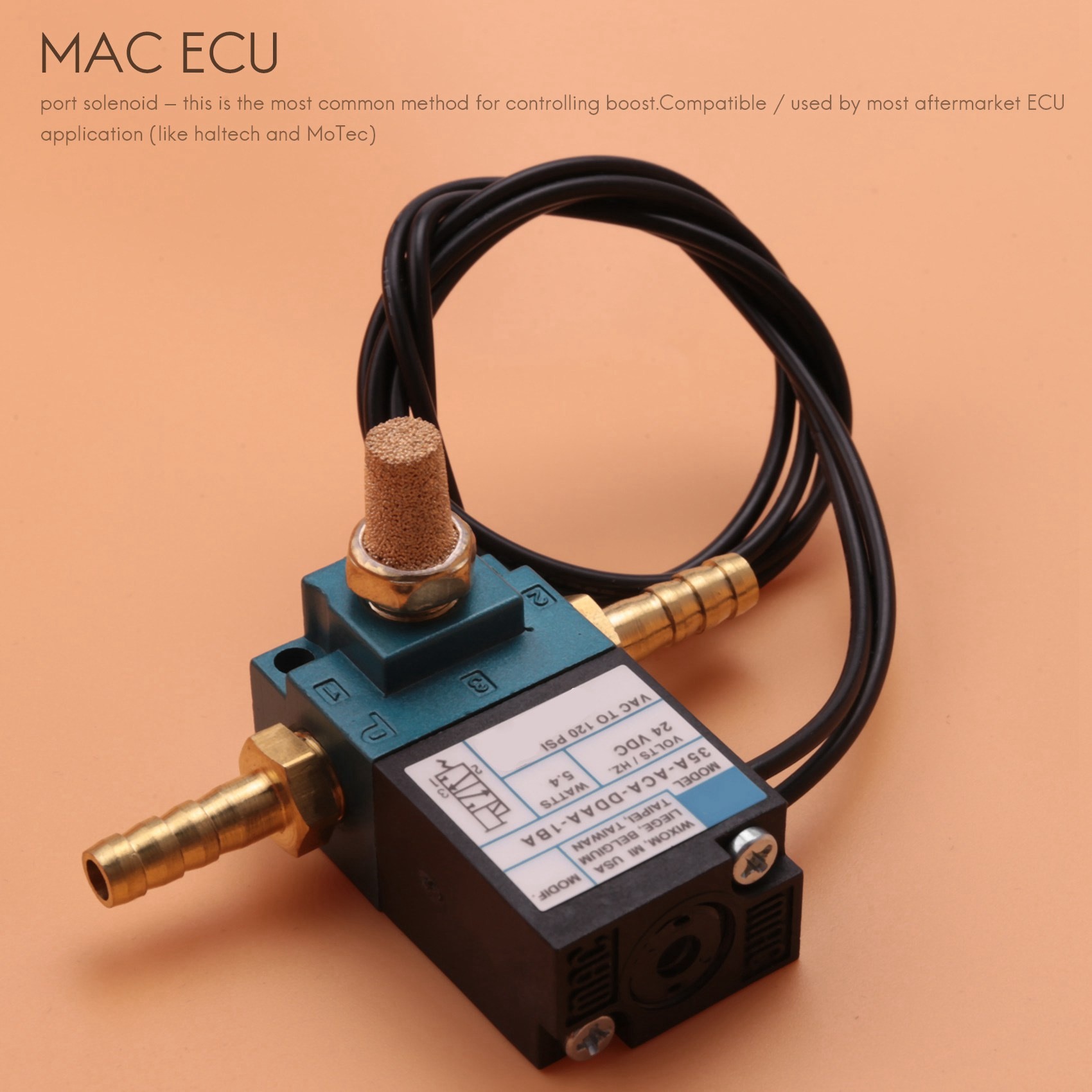 Vanne solénoïde électronique d - Electronic Boost Control Solenoid Valve 3 Port avis et prix
