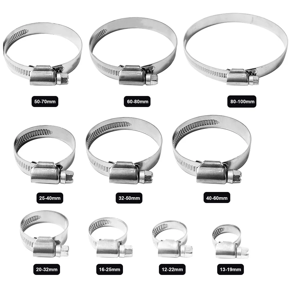 Colliers de serrage universels - T-Bolt Hose Clamps Stainless Steel Turbo avis et prix