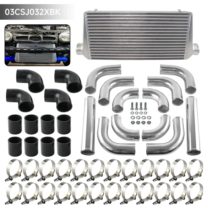 Kit Turbo Universel avec Inter - Front Mount Intercooler Universal Bar Plate avis et prix